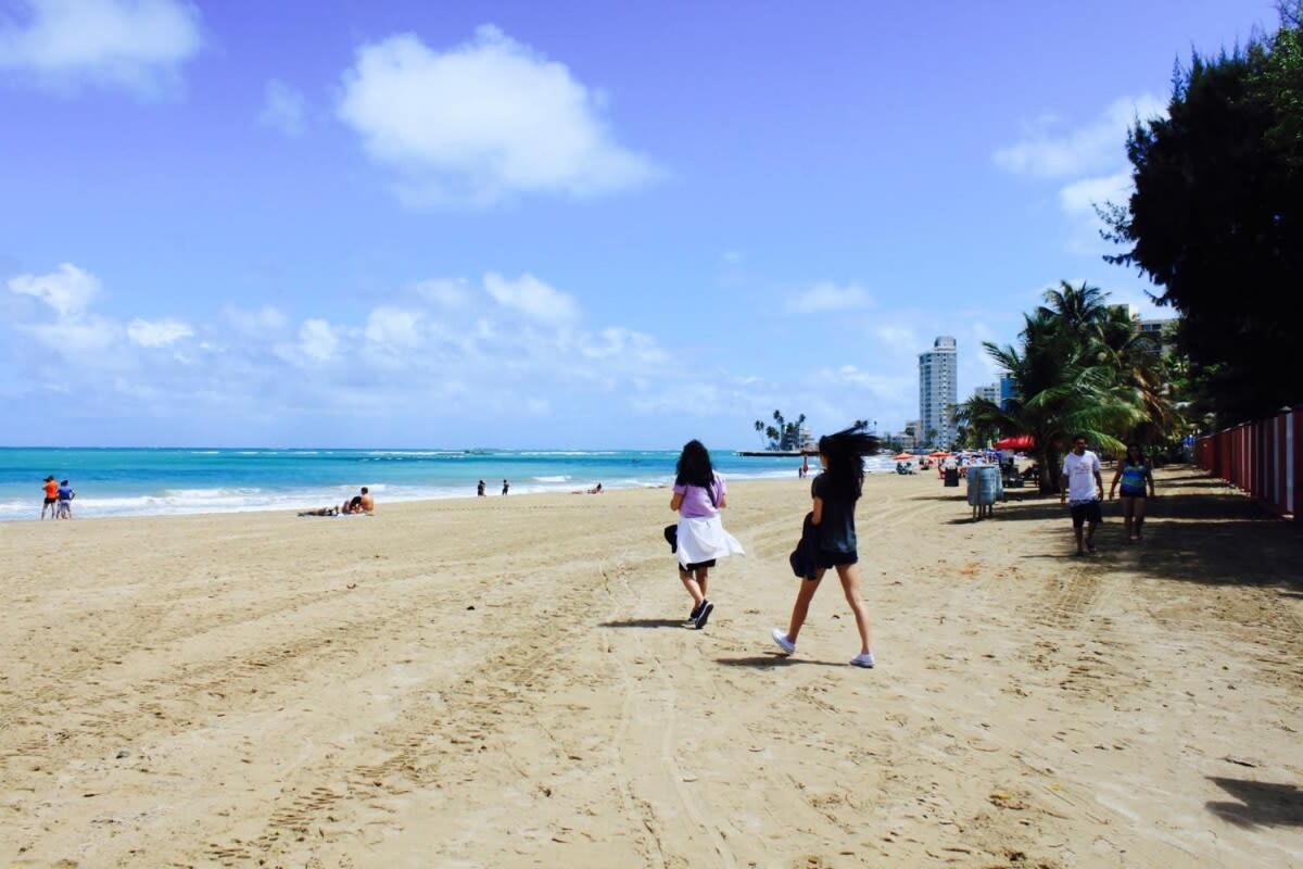 2Br Gem Ocean Front Building Isla Verde Beach 圣胡安 外观 照片
