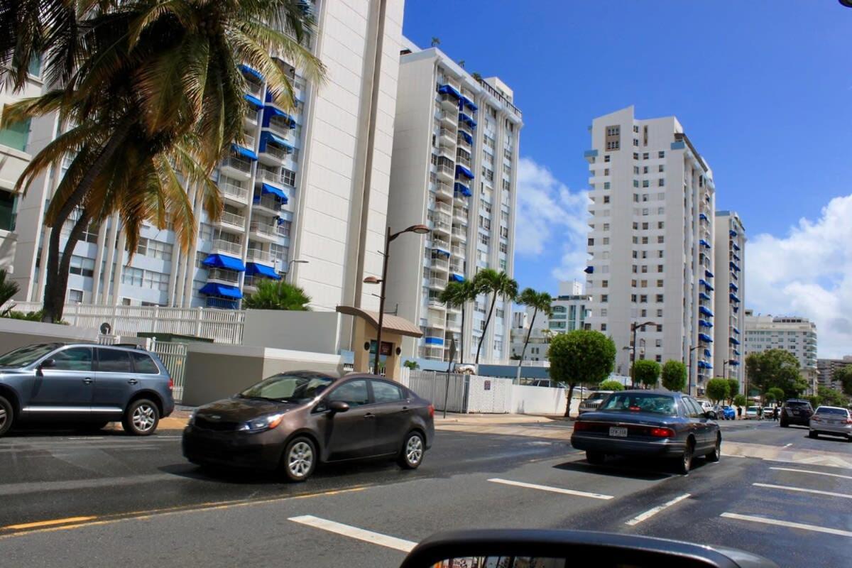2Br Gem Ocean Front Building Isla Verde Beach 圣胡安 外观 照片